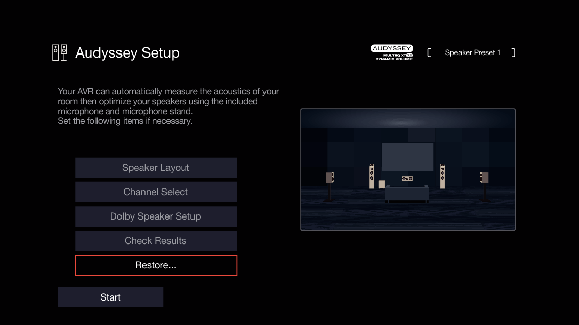 GUI AudysseySetup X68